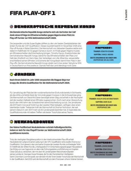 Produktbild: FIFA Fu&szlig;ball-Weltmeisterschaft 2026 - Das offizielle Buch