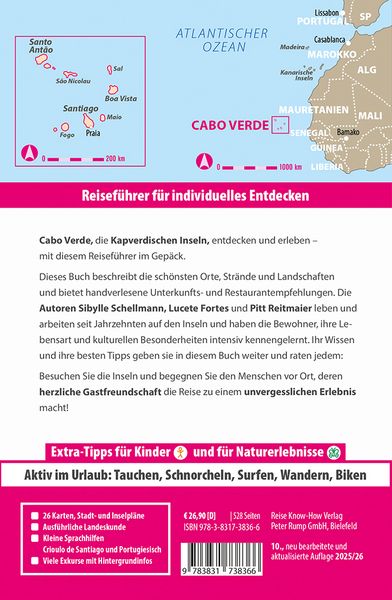 Reise Know-How Reiseführer Cabo Verde – Kapverdische Inseln