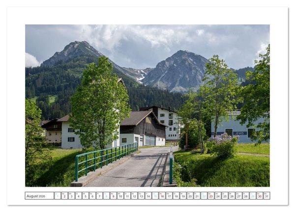 Produktbild: Tiroler Hochtal (Wandkalender 2026 DIN A2 quer), CALVENDO Monatskalender
