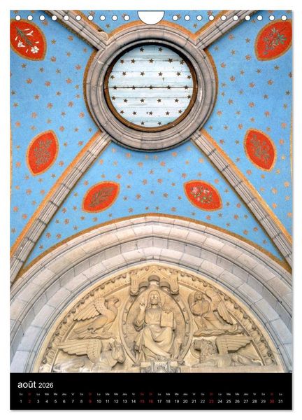 Produktbild: Lourdes en lumi&egrave;re (Calendrier mural 2026 DIN A4 horizontal), CALVENDO calendrier mensuel