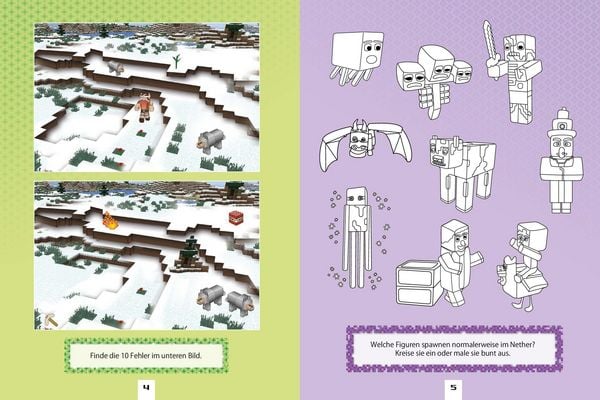 Produktbild: R&auml;tsel-Abenteuer f&uuml;r Minecraft-Fans ab 6 Jahren