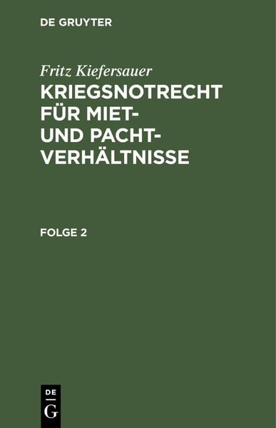 Produktbild: Stand vom 1. Februar 1941