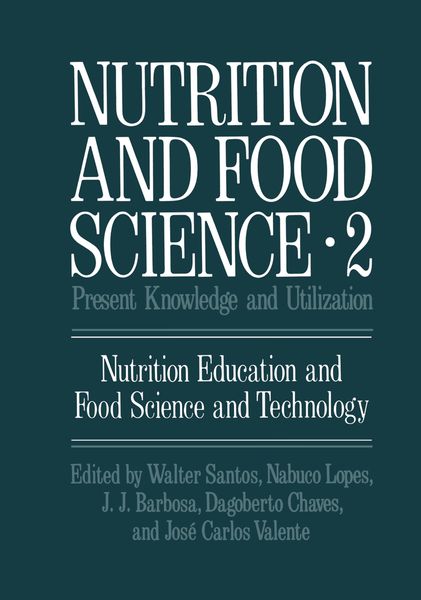 Produktbild: Nutrition and Food Science