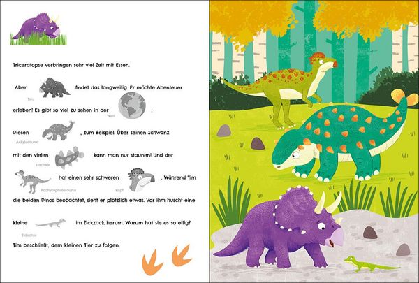Produktbild: Meine Dino-Welt - Tim, der kleine Triceratops