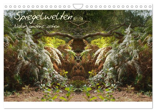 Produktbild: Spiegelwelten - Natur anders sehen (Wandkalender 2026 DIN A4 quer), CALVENDO Monatskalender