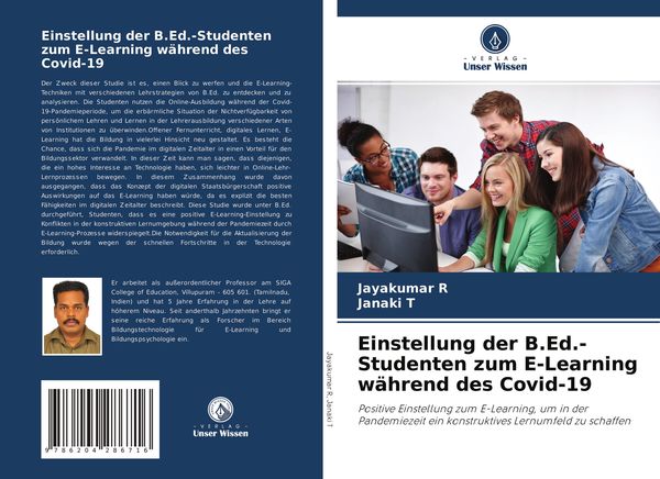 Produktbild: Einstellung der B.Ed.-Studenten zum E-Learning w&auml;hrend des Covid-19