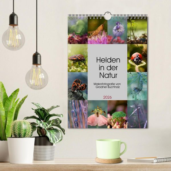 Produktbild: Helden in der Natur (Wandkalender 2026 DIN A4 hoch), CALVENDO Monatskalender