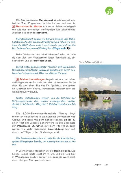 Produktbild: BVA Die 27 sch&ouml;nsten E-Bike Touren im Allg&auml;u