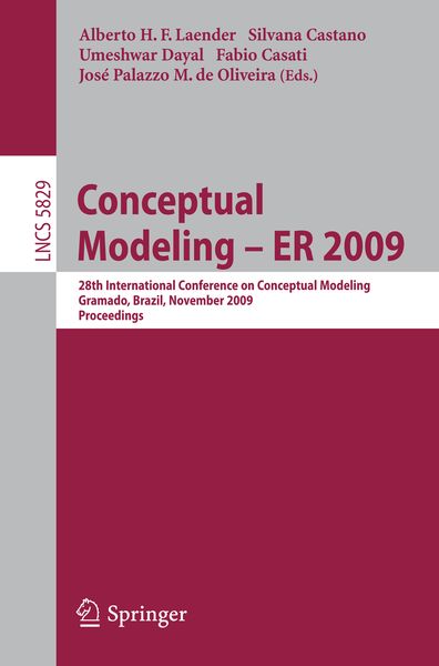 Produktbild: Conceptual Modeling - ER 2009