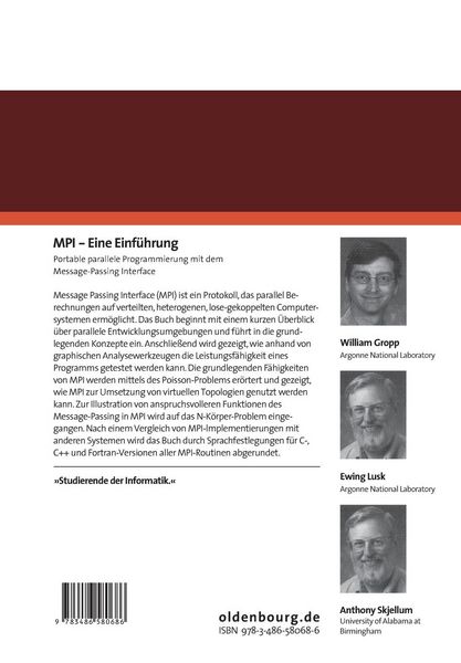 Produktbild: MPI - Eine Einf&uuml;hrung