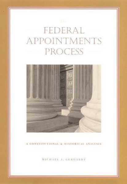 Produktbild: The Federal Appointments Process