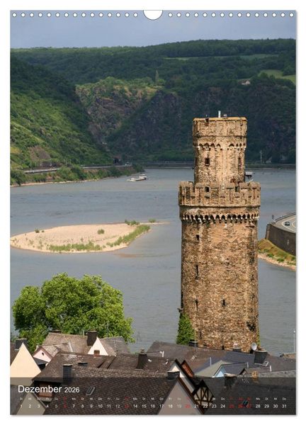 Produktbild: Oberwesel am Rhein (Wandkalender 2026 DIN A3 hoch), CALVENDO Monatskalender
