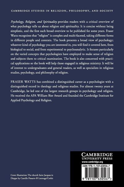 Produktbild: Psychology, Religion, and Spirituality