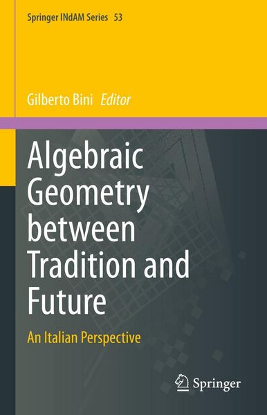 Produktbild: Algebraic Geometry between Tradition and Future