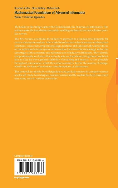 Produktbild: Mathematical Foundations of Advanced Informatics