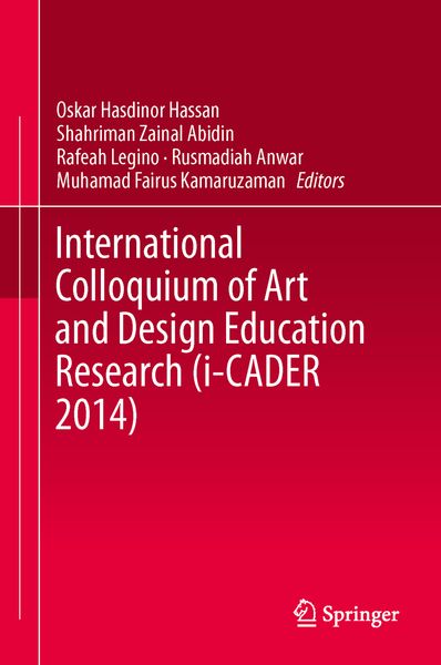 Produktbild: International Colloquium of Art and Design Education Research (i-CADER 2014)
