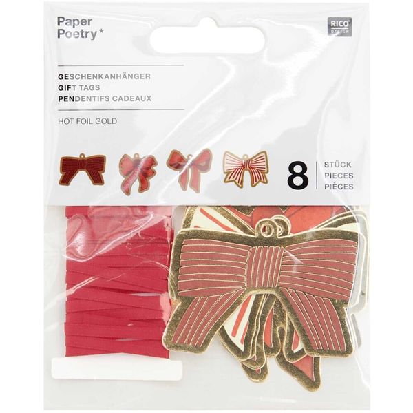 Produktbild: Geschenkanh&auml;nger S, Schleifen, Classic,