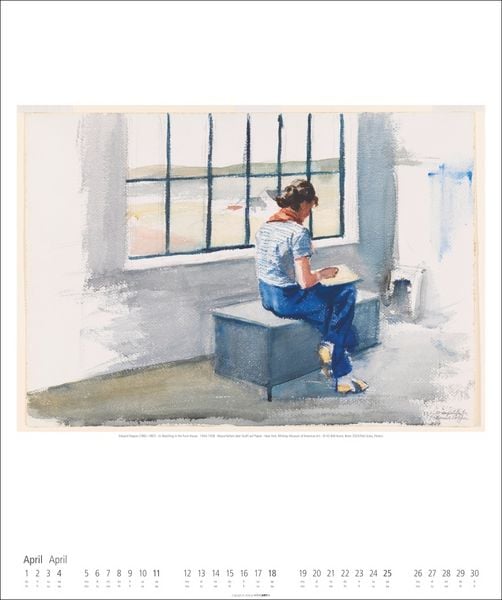 Produktbild: Edward Hopper Kalender 2027