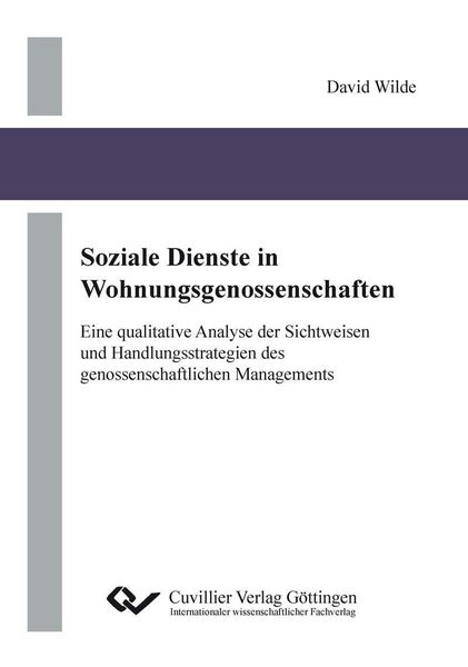 Produktbild: Soziale Dienste in Wohnungsgenossenschaften