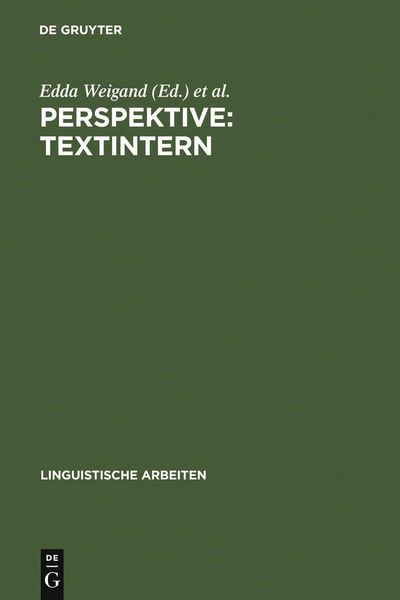 Produktbild: Perspektive: textintern