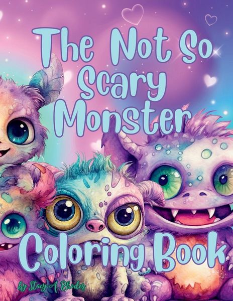 Produktbild: The Not So Scary Monster Coloring Book