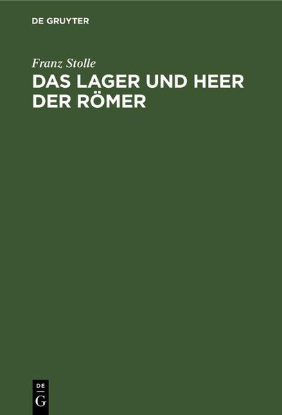 Produktbild: Das Lager und Heer der R&ouml;mer
