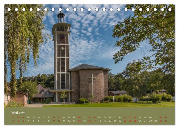 Produktbild: Bergkamen NRW Regional (Tischkalender 2026 DIN A5 quer), CALVENDO Monatskalender