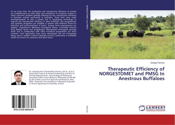 Produktbild: Therapeutic Efficiency of NORGESTOMET and PMSG In Anestrous Buffaloes
