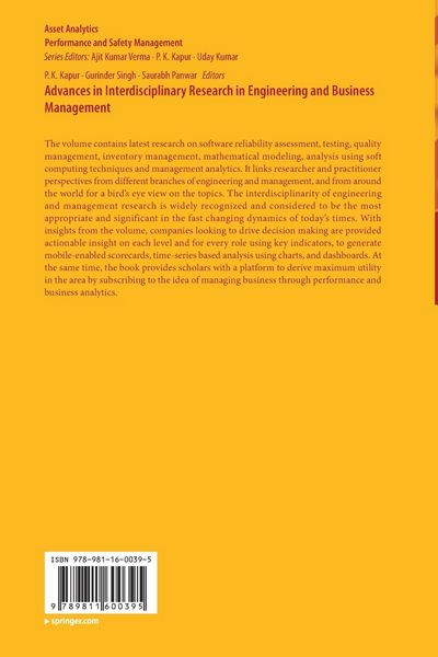 Produktbild: Advances in Interdisciplinary Research in Engineering and Business Management