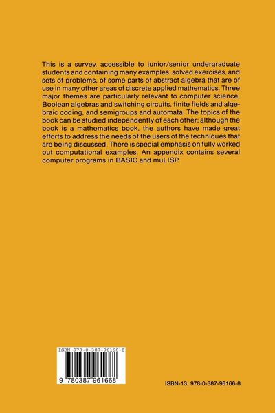 Produktbild: Applied Abstract Algebra