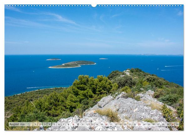 Produktbild: Kroatien - Zauberhaftes &Scaron;ibenik-Knin (hochwertiger Premium Wandkalender 2026 DIN A2 quer), Kunstdruck in Hochglanz