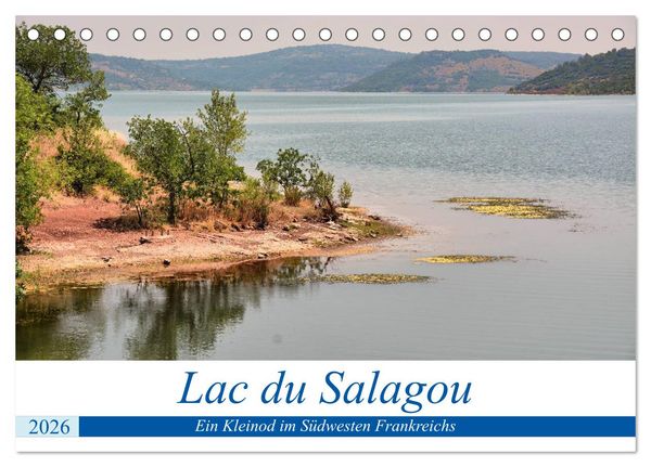 Produktbild: Lac du Salagou - Ein Kleinod im S&uuml;dwesten Frankreichs (Tischkalender 2026 DIN A5 quer), CALVENDO Monatskalender