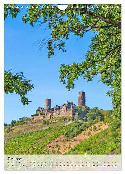 Produktbild: Moselzauber (Wandkalender 2026 DIN A4 hoch), CALVENDO Monatskalender
