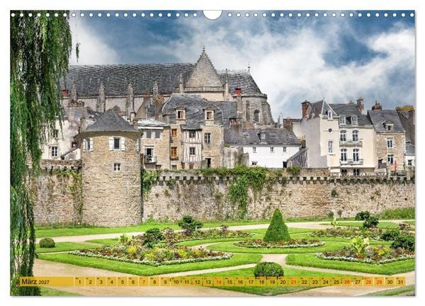 Produktbild: Bretagne, wild und sch&ouml;n (Wandkalender 2027 DIN A3 quer), CALVENDO Monatskalender