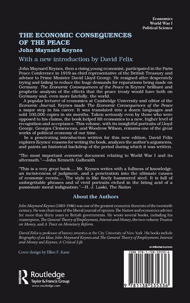 Produktbild: The Economic Consequences of the Peace