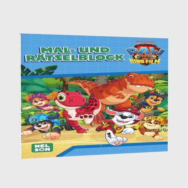 Produktbild: PAW Patrol Kindergartenheft: PAW Patrol - Der Dinofilm: Mal- und R&auml;tselblock