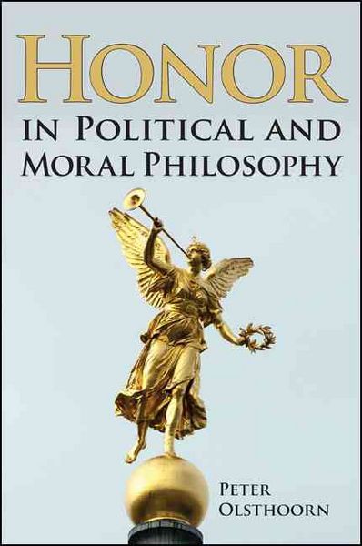 Produktbild: Honor in Political and Moral Philosophy
