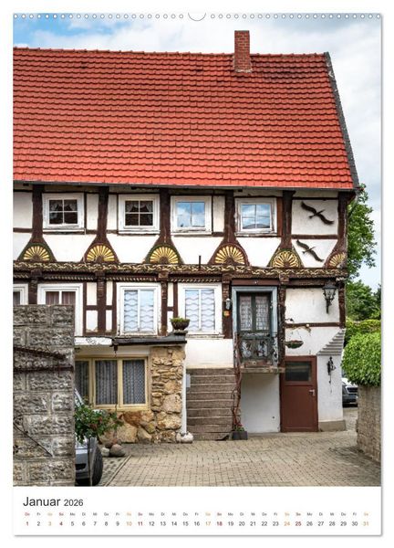 Produktbild: Die Stadt Hornburg (hochwertiger Premium Wandkalender 2026 DIN A2 hoch), Kunstdruck in Hochglanz