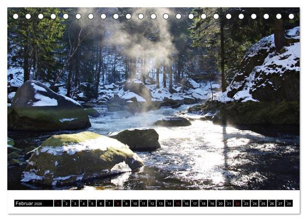 Produktbild: Nationalpark Harz Unber&uuml;hrte Natur und beschauliche St&auml;dte (Tischkalender 2026 DIN A5 quer), CALVENDO Monatskalender