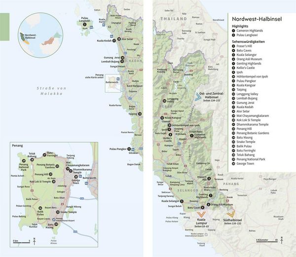 Produktbild: Vis-&agrave;-Vis Reisef&uuml;hrer Malaysia & Singapur