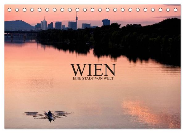 Produktbild: WIEN - EINE STADT VON WELT (Tischkalender 2026 DIN A5 quer), CALVENDO Monatskalender