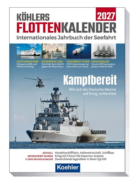 Produktbild: K&ouml;hlers FlottenKalender 2027