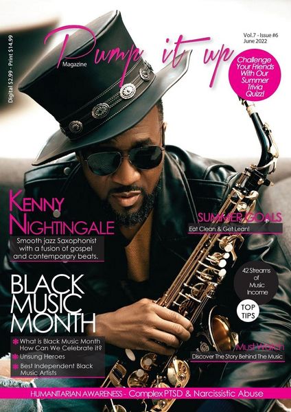 Produktbild: Pump it up Magazine - Vol.7 - Issue #6 - Saxophonist Extraodinaire Kenny Nightingale