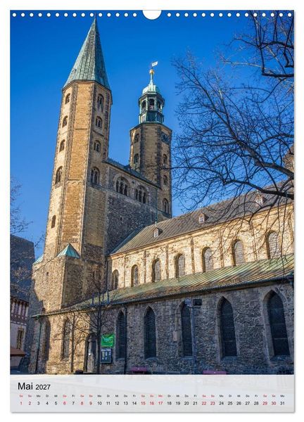 Produktbild: Goslar - Kaiserstadt und Welterbe (Wandkalender 2027 DIN A3 hoch), CALVENDO Monatskalender