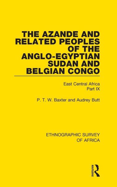 Produktbild: The Azande and Related Peoples of the Anglo-Egyptian Sudan and Belgian Congo