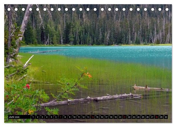 Produktbild: Kanada - Das Paradies f&uuml;r Entdecker (Tischkalender 2026 DIN A5 quer), CALVENDO Monatskalender