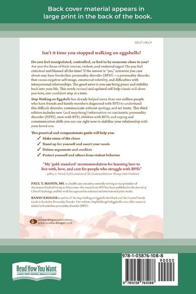 Produktbild: Stop Walking on Eggshells (Third Edition)