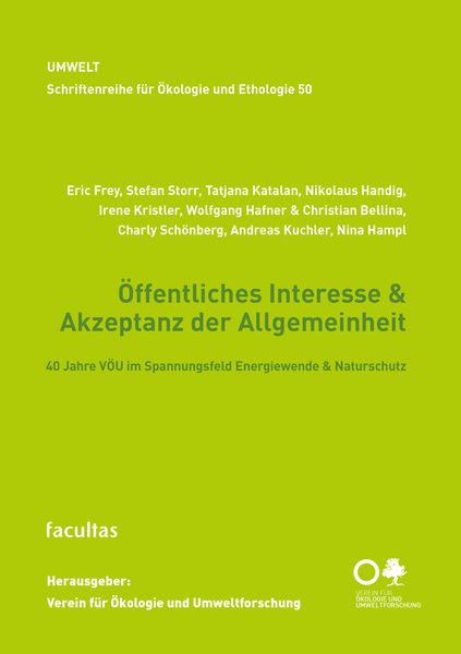 Öffentliches Interesse & Akzeptanz der Allgemeinheit, Paperback von Eric Frey , Stefan Storr , Tatjana Katalan , Nikolaus Handig , Irene Kristler,
