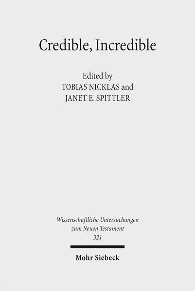 Produktbild: Credible, Incredible