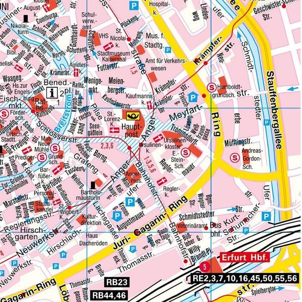 Produktbild: Falk Cityplan Erfurt 1:20.000